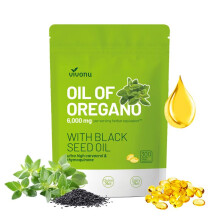Oil of Oregano with Black Seed Oil 300 Capsules | Natural Antioxidants | Nutritional Support | Highly Effective Botanicals Dietary Healthcare