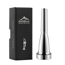 EASTROCK 3/5/7C trompetmundstykke Performance Type 7c Heavy Silver Vakuumpakke Trompetinstrumenttilbeh?r