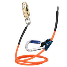 SEAAN Baumkletter Flipline Set 1/2'' x 10FT Arborist Flip Line Lanyard Stahlseil