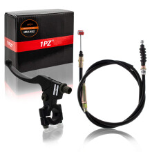 1PZ HB2-X02 7/8'' stuur links koppelingshendel en koppelingskabel met versteller vervanging voor 50cc 70cc 90cc 110cc 125cc Honda Yamaha Kawasaki Tao