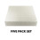 OCreme Cake Board, Ασημένια Φολιέτα Τετράγωνη Πλάκα Κέικ 14" x 14", Πακέτο 2
