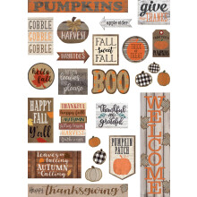 L?rerskabte ressourcer Hjem Sweet Classroom Happy Fall Mini Bulletin Board (TCR8734)
