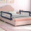 Total Tactic BS10048GR Foldable Bed Rail Swing Down Baby Bed Guard Rail - Gray 1