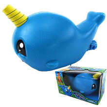 Nelson, der Narwal (das blaue Einhorn des Meeres) Wassersprinkler