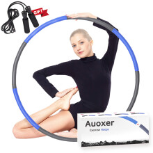Aros con peso para ejercicios de fitness Auoxer: adelgaza r   pido con un entrenamiento divertido, quema de grasa, modelo saludable, vida deportiva