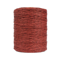 Naturliches Baumwoll-Raffia-Garn, Weinrot, Hakelgarn fur Sommer-Sonnenhute, Strandtaschengarn, Viskose-Raffia-Hakelgarn, Hakelgarn aus Stroh, Str