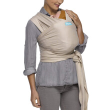 Moby Wrap Babytrage Evolution, Babytragetuch für Neugeborene und Kleinkinder, Nr. 1 Babytragetuch, Babygeschenk, hält das Baby sicher und geschüt