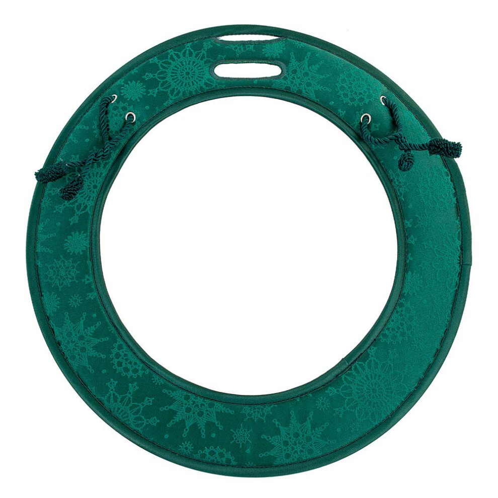 [Door Protecting Holiday Wreath Pad] - Prevent Damage to Front Door - Fits 24 to 26 Inch Wreaths - Padding Prevents Scratches Dings and Dents - Decora