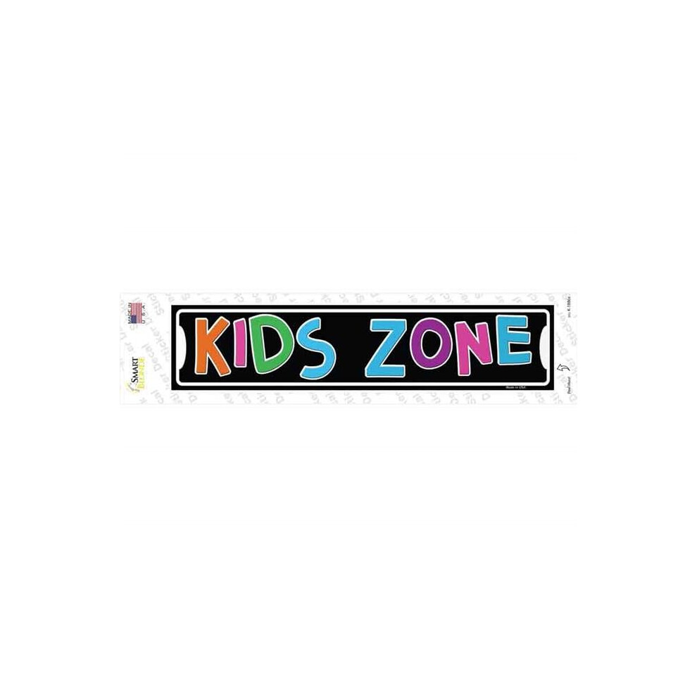 K-1886S-M Kids Zone Novelty Narrow Sticker Decal - Medium Smart Blonde