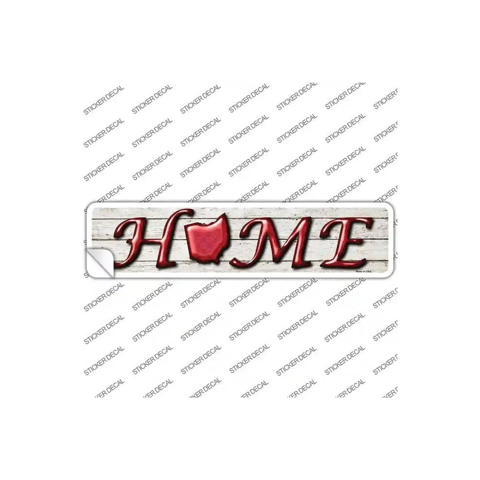 Smart Blonde K-773S-S Ohio Home Outline Novelty Narrow Sticker Decal - Small 731997918657