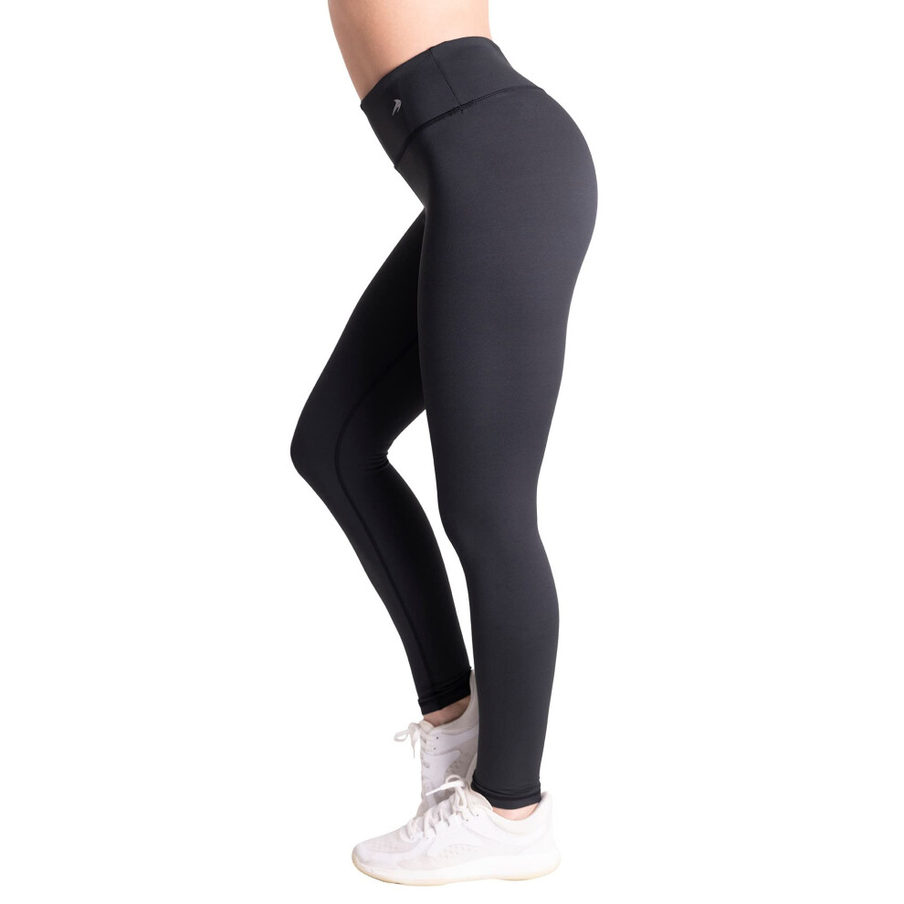 Legging taille haute compressionZ pour femme     Pantalon de compression grande taille pour yoga, course     pied, gym et fitness (Noir XXL)