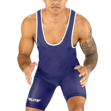 Pnsk zpasov tlka Elite Sports Standardn tlko pro mue Zpasov uniforma (Navy Small) Navy Small