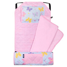 Wildkin Kids Modern slaapmatje met herbruikbaar kussen voor jongens en meisjes, perfect voor de basisschool. Slaapmatje met elastische hoekbanden. Zac