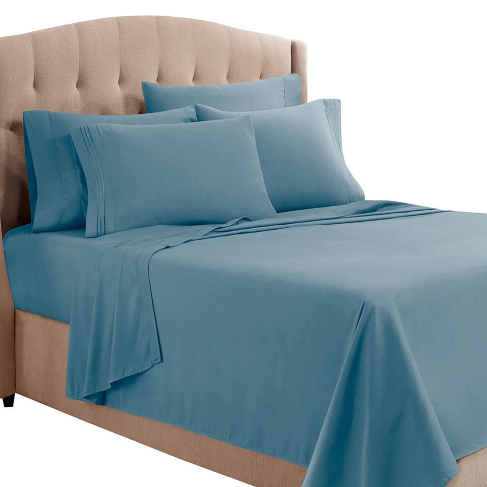 Clara Clark Twin Xl-Bettlaken-Set, 5-Teilig Hotel-Luxus-Bettlaken Fur Twin Xl-Betten, Superweiche Bettlaken Und Kissenbezuge, Twin Xl-Bettlaken-image