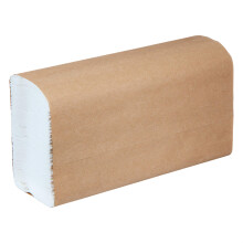 AmazonCommercial FSC-zertifizierte Ultra Plus Multifold-Papierhandt  cher, 2400 St  ck, 16 St  ck    150 St  ck, wei