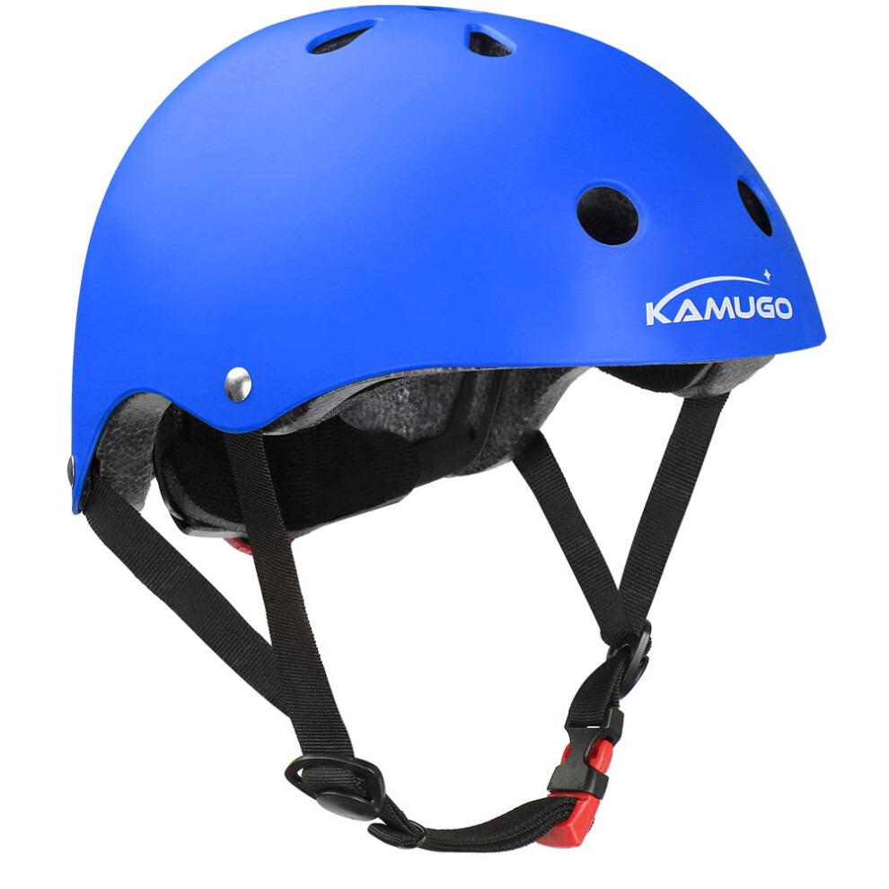 KAMUGO Kids Bike Helmet Toddler Helmet Adjustable Bicycle Helmet Girls Or Boys Ages 2-3-4-5-6-8 Years Old Multi-Sports for Cycling Skateboard Scooter