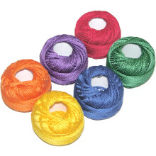 Zestaw prσbnikσw nici Presencia Pearl Cotton, rozmiar 12, kredka