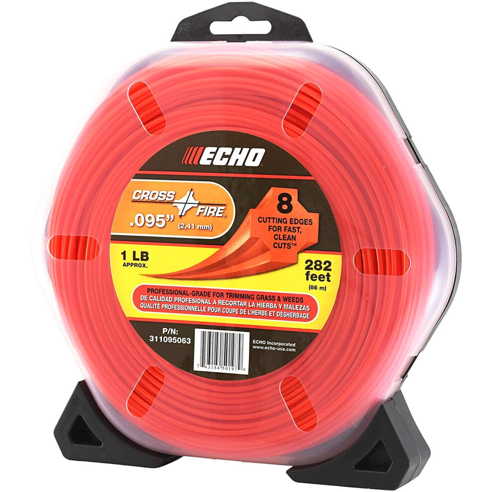 Echo 311095063 .095 Diam. Cross-Fire Line 1 Lb. Donut 700761148378