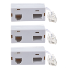 RJ45 Plug to BT RJ11 Secondary Splitter Telephone Adapter