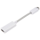 Blanc Cable adaptateur mini DVI vers pour 4