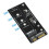 Adapter M.2 SATA M2 do 6