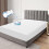 (White, Double ) Waterproof Mattress Protector-30cm Deep Elastic Fitted Sheet 1