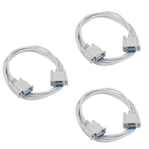1 ks, 1,5 m, sériový kábel RS232 Null Modem, samica na DB9 FTA 1