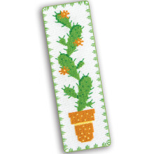Povitrulya telpakketten voor volwassenen of kinderen Cactus | Grappige handborduur DIY-bladwijzerkit