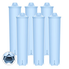EcoAqua Vervangingsfilter voor Jura Clearyl/Claris Capresso Koffiemachine, 6 stuks