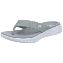 Infradito Skechers ON-The-gO 600 Sunny da donna, grigio, taglia 12 Medium US