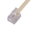 RJ11 6P4C 2 πρίζες τηλεφωνικού βύσματος διαχωριστή γραμμής Μπεζ 10