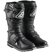 Answer Racing 445181 Equipo de protecci?n para motocross y deportes de motor: Botas AR1 negras, talla 14, 1 par