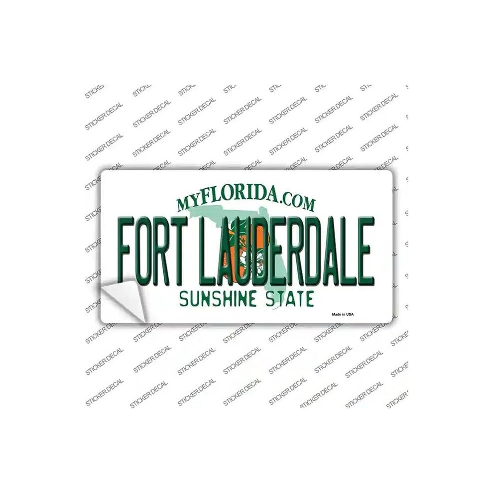Smart Blonde Lp-6013S-Xl Fort Lauderdale Florida Novelty Sticker Decal - Extra Large 731997926997