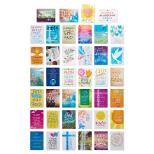 American Greetings Religious Lunch Box Notes for Kids Faith and Joy (40-count)