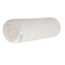 Pillowcase Ultra-Soft Cover for Neck Roll and Cervical Bolster Round Pillow of LitoTree 18x6 inch Pillowcase White Pillow case only Does not Include