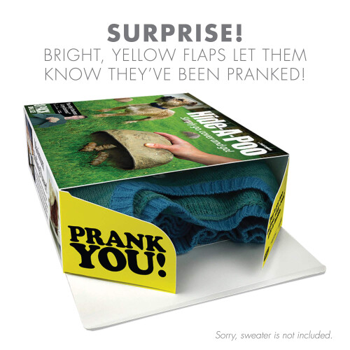 Prank Pack, Hide A Poo Prank Present Box, Rolig Prank-O Gag Box för Gåvor 1