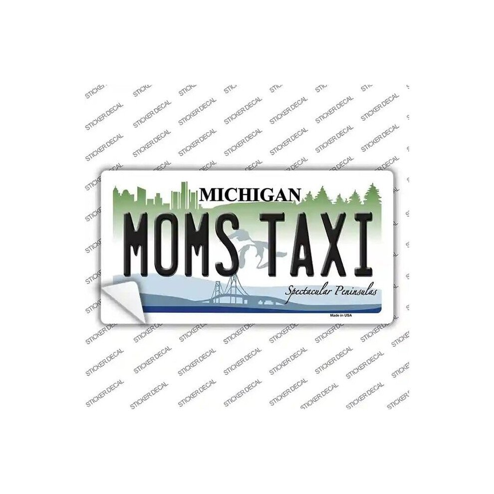 Smart Blonde Lp-6118S-S Moms Taxi Michigan Novelty Sticker Decal - Small 731997928229
