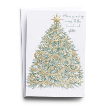 Dayspring Tree to Cross  18 Premium-Weihnachtsgrukarten  Sonderausgabe Multi 4 3/4"" x 6 7/8""
