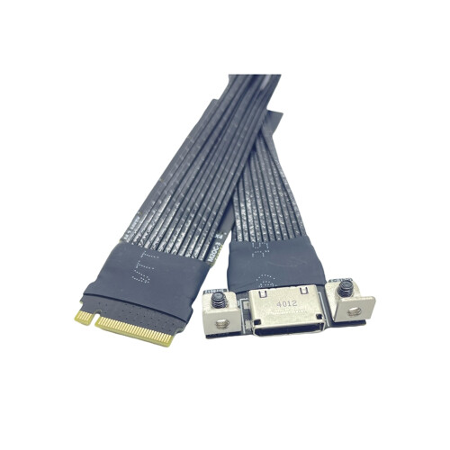 M.2 naar Oculink 4i verlengkabel 30cm 2