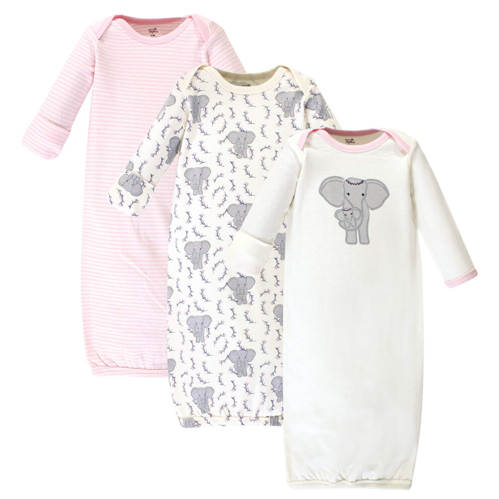 Dotcen Prrodou Unisex Detsk Aty Z Organick Bavlny Girl Elephant Preemie Us-image