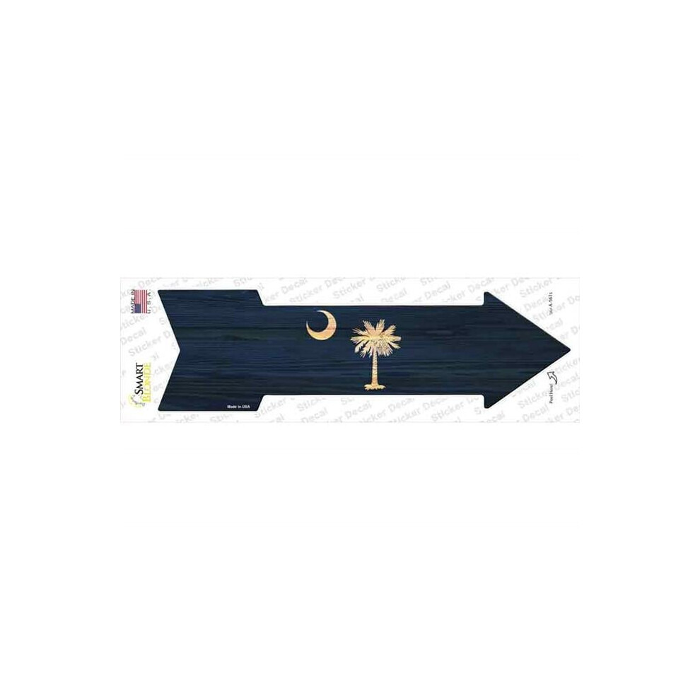 Smart Blonde A-561S-M South Carolina State Flag Novelty Arrow Sticker Decal - Medium 731997833042