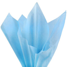 PMland Premium Quality Gift indpakningspapir - Sky Blue - 15 tommer x 20 tommer 100 ark