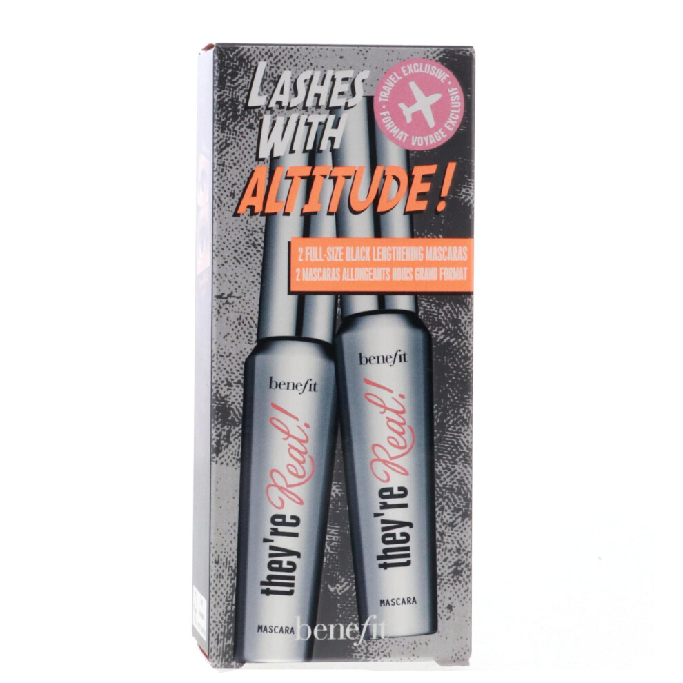 Benefit Double Deal They're Real Mascara - 2pcs 8.5g / 2 full size mascaras