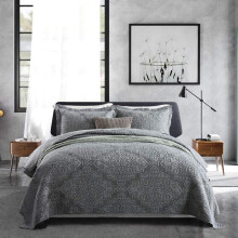 Set de paturi King Quilt Travan Set de pat matlasat Microfibru supradimensionat Set de paturi cu paturi u?oare pentru paturi cu paturi de pat cu