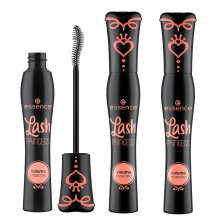 esszencia | Lash Princess Volume szempillaspirl | Cruelty Free | Fekete (3 db-os csomag)