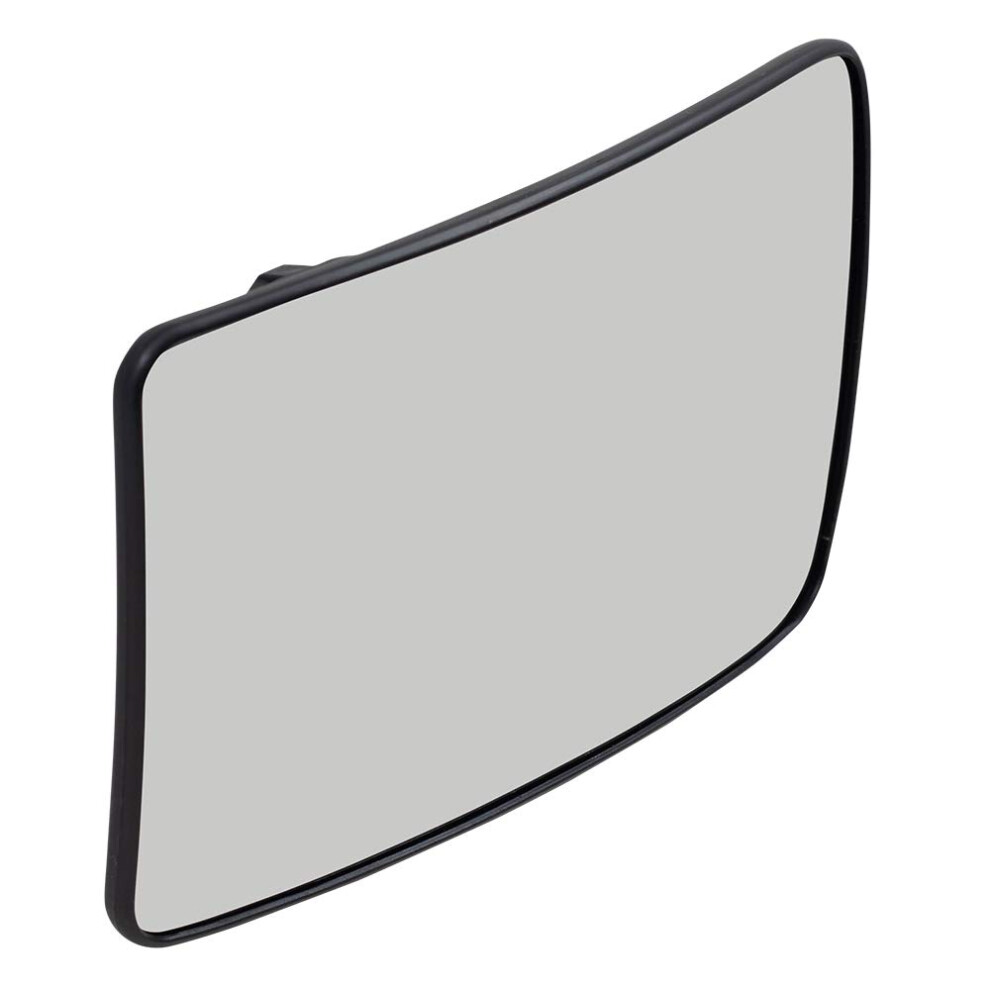 Brock Aftermarket Replacement Driver Lower Manual Tow Mirror Glass With Base Compatible With 2008-2012 Super Duty 796348452471