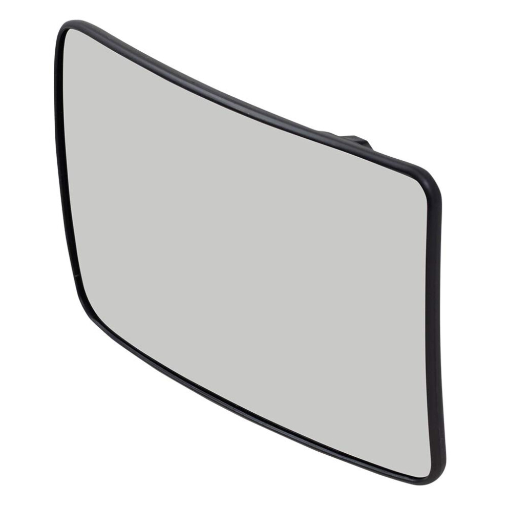 Brock Aftermarket Replacement Passenger Right Lower Manual Tow Mirror Glass With Base Compatible With 2008-2012 Super Duty 796348452488
