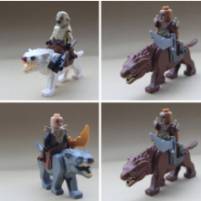 (8PCS Lord Of The Rings - D) Star Wars Clone Troopers Rex Minifigures Set Fit Lego