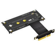 M.2 NVME-avain M PCI Express X4 -jatkokaapelin laajennuskorttiin