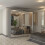 (Grey, 200cm) Smart Double Door Sliding Wardrobe 1